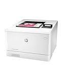 HP Color LaserJet Pro M454dn Farblaserdrucker (Laserdrucker, LAN, Duplex, Airprint) weiß