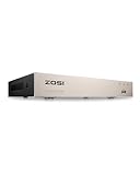 ZOSI 8CH Wired H.265+ 1080P HD DVR Receiver Digital Video Recorder ohne Festplatte, HDMI VGA...