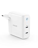 Anker PowerPort Atom PD 2, GaN Tech kompaktes Typ-C Wandladegerät, 60W 2-Port USB C Ladegerät mit...