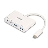 LINDY 43093 4 Port USB 3.1 Gen 2 Typ C Hub mit Power Delivery