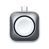 SATECHI USB-C magnetische Ladestation [MFi-Zertifiziert] Tragbares Uhrenladegerät – Kompatibel...