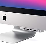 SATECHI USB-C Clamp Hub Pro mit USB-C Datenanschluss, USB-A 3.0 Daten, Micro/SD Kartenleser – Für...