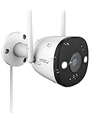 Imou Bullet 2E Überwachungskamera Aussen WLAN 1080P 4 Modelle, IP WLAN Kamera Outdoor Wi-Fi 2.4Ghz...