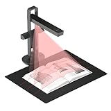 CZUR Aura Pro Tragbarer Buchscanner 14 MP Dokumentscanner A3 Dokumentenkamera Schneller Scanner...