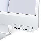 SATECHI USB-C Clamp Hub – USB-C Datenport, USB-A 3.0 Daten, Micro/SD Kartenleser – Für Apple...
