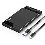 UGREEN Festplattengehäuse 2,5 Zoll USB C 3.2 Gen 2 auf SATA III bis zu 6 Gbps Externes Gehäuse...