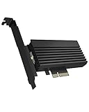 ICY BOX PCI Express Karte, M.2 NVMe SSD zu PCIe 4.0 Adapter, Kühler, LED Beleuchtung, M-Key, 2230,...