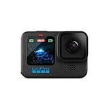 GoPro HERO12 Black – wasserdichte Action-Kamera mit 5,3K60 Ultra HD-Video, 27 MP Fotos, HDR,...