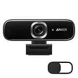 Anker PowerConf C300 Smart Full HD Webcam, mit Mikrofon, AI Framing & Autofokus, 1080p, 60 FPS...