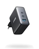 100W USB C Ladegerät, Anker 736 Charger (Nano II) Schnellladegerät, 3-Port USB C Netzteil für...