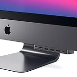 SATECHI USB-C Clamp Hub Pro mit USB-C Datenanschluss, USB-A 3.0 Daten, Micro/SD Kartenleser – Für...