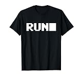 Retro Gamer Run Classic Video Game Gaming Fans T-Shirt