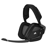 Corsair Void Elite RGB Wireless Gaming Headset (7.1 Surround Sound, Ultraniedrige Latenz, 12 Meter...