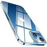 TORRAS Crystal Clear für iPhone 13 Mini Hülle (Absolut Vergilbungsfrei) (Militärschutz nach...