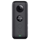 Insta360 ONE X - 360° Videokamera mit 5,7K Videoauflösung, 18 Megapixel-Fotos,...