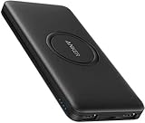 Anker PowerCore 10000mAh Wireless Powerbank mit USB-C Eingang, externer Akku, hohe Kapazität,...