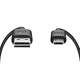 equinux tizi flip – Micro-USB (1m, schwarz), Daten- und Ladekabel mit doppelseitigen, reversiblen...