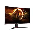 AOC Gaming CQ27G2SE - 27 Zoll QHD Curved Monitor, FreeSync Premium (2560x1440, 165 Hz, HDMI 1.4,...