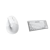 Logitech MX Mechanical Mini for Mac Tastatur + MX Master 3S for Mac kabellose Maus - beleuchtete...