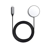 SATECHI magnetisches kabelloses USB-C-Ladekabel (magnetisches kabelloses Ladegerät) – Kompatibel...