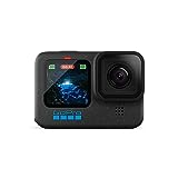 GoPro HERO12 Black – wasserdichte Action-Kamera mit 5,3K60 Ultra HD-Video, 27 MP Fotos, HDR,...