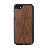 Woodcessories - Bumper Case kompatibel mit iPhone SE 2020 Hülle Holz, iPhone 8 Hülle Holz, iPhone...