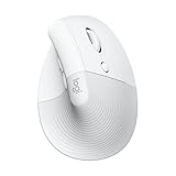 Logitech Lift for Business - vertikale ergonomische Maus, kabellos, Bluetooth oder sichere Logi Bolt...