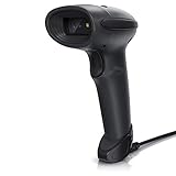 CSL - QR Barcode Scanner - kabelgebunden - automatisches präzises Scannen - 2D Single und Multi...