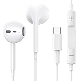 Kopfhörer mit Kabel USB C In Ear Kopfhörer Kopfhörer mit Mikrofon USBC Ohrhörer Typ C Kompatibel...