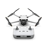 DJI Mini 3 Pro – Leichte und faltbare Kameradrohne mit 4K/60fps Videos, 48 MP Fotos, 34 Minuten...