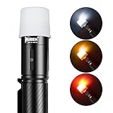 WUBEN AC1 3 Farben Taschenlampen-Diffusor Langlebig Kompatibel mit Lampenfassungen mit 24,5-26 mm...