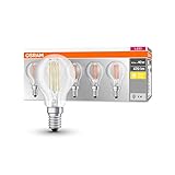 Osram LED Base Classic P Lampe, Sockel: E14, Warm White, 2700 K, 4 W, Ersatz für 40-W-Glühbirne,...