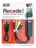 Nero VHS zu USB Video Grabber Recode Stick | VHS selbst digitalisieren | ANALOG to DIGITAL Capture...