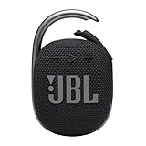 JBL CLIP 4 Bluetooth Lautsprecher in Schwarz – Wasserdichte, tragbare Musikbox mit praktischem...