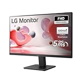 LG Full HD Monitor 24MR400-B.AEUQ - 24 Zoll, IPS Panel, FreeSync, VESA FDMI, 100Hz, Schwarz