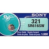 Sony Silber-Oxid Knopfzelle Code 321 155 V 16mAh