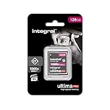 Integral 128GB Compact Flash Karte UDMA-7 1066x Speed VPG-65 160MB/s Lesen und 135MB/s Beschreiben...