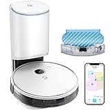 yeedi Vac Station Roboter Vacuum & Mop mit intelligenter Müllstation, 3000PA Saugkraft, 1,5L...