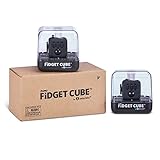 Zuru Fidget Cube von Antsy Labs, Antistresswürfel Schwarz (2er pack)