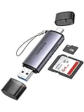 UGREEN SD Kartenleser USB 3.0 USB C Dual Stecker Kartenlesegerät SD Card Reader USB...