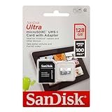SanDisk Ultra Android microSDXC 128GB bis zu 80 MB/Sek Class 10 Speicherkarte + SD-Adapter