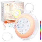 FUNYKICH White Noise Machine Baby, Tragbare Einschlafhilfe Baby Weißes Rauschen mit...