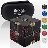 PILPOC theFube Infinity Cube Fidget Desk Toy - Premium Quality Fidget Toys, Aluminium Infinite Magic...