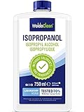 Isopropanol 70% Reinheit mit 30% destillierten Wasser - 750ml Reinigungsflüssigkeit