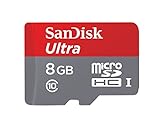 microSDHC mit 8GB Kapazität