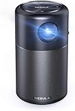 Nebula Capsule Mini Videoprojecteur Portable par Anker, Mini Projecteur Video Wi-FI Intelligent, 100...