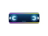 Sony SRS-XB41 kabelloser Bluetooth Lautsprecher (tragbar, mehrfarbige Lichtleiste,...