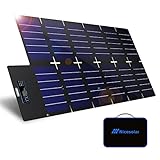 Nicesolar Solarpanel Faltbar 100W Solarmodul für Tragbares Powerstation Solargenerator Kraftwerk,...