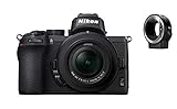 Nikon Z 50 Spiegellose Kamera im DX-Format mit Nikon 16-50mm 1:3,5-6,3 VR und FTZ-Adapter (20,9 MP,...