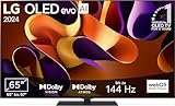 LG OLED65G49LS TV 65' (165 cm) OLED evo Fernseher (α11 4K AI-Prozessor, webOS 24, Dolby Vision, bis...